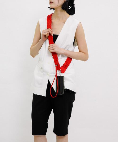 RODE SKO(ロデスコ)の「hun RODESKO Gather strap(その他小物・レディース・オフホワイト/ミント/ブルー系その他/レッド系その他/ブラウン/ピンク系その他/ブラック・ONE)」の7枚目の写真