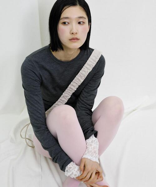 RODE SKO(ロデスコ)の「hun RODESKO Gather strap(その他小物・レディース・オフホワイト/ミント/ブルー系その他/レッド系その他/ブラウン/ピンク系その他/ブラック・ONE)」の2枚目の写真