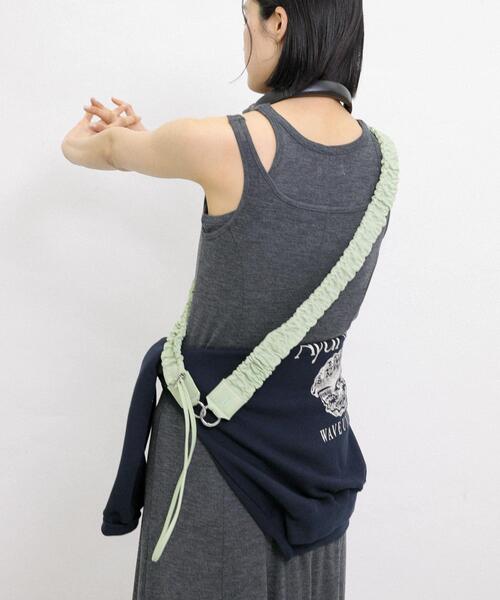 RODE SKO(ロデスコ)の「hun RODESKO Gather strap(その他小物・レディース・オフホワイト/ミント/ブルー系その他/レッド系その他/ブラウン/ピンク系その他/ブラック・ONE)」の5枚目の写真
