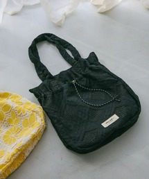 niko and...（ニコアンド）の「【A4サイズ収納可能】レーストートバッグ（トートバッグ）」