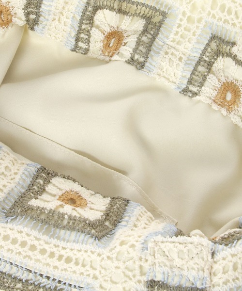 niko and...(ニコアンド)の「【A4サイズ収納可能】レーストートバッグ(トートバッグ・レディース・その他1/イエロー/ナチュラル/ブラック・0)」の21枚目の写真