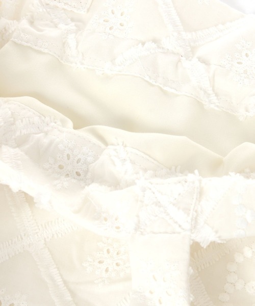 niko and...(ニコアンド)の「【A4サイズ収納可能】レーストートバッグ(トートバッグ・レディース・その他1/イエロー/ナチュラル/ブラック・0)」の17枚目の写真