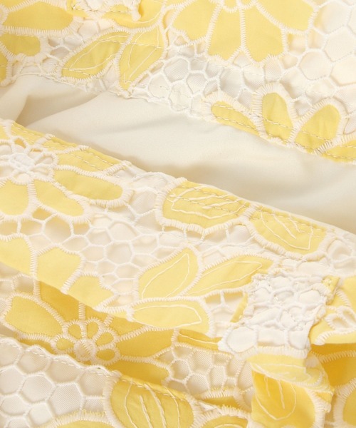 niko and...(ニコアンド)の「【A4サイズ収納可能】レーストートバッグ(トートバッグ・レディース・その他1/イエロー/ナチュラル/ブラック・0)」の19枚目の写真