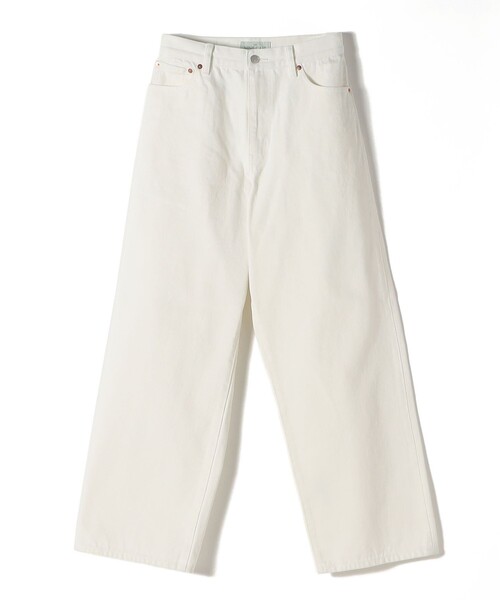 SHIPS（シップス）の「NINE CASE:〈洗濯機可能〉デニム パンツ（デニムパンツ・レディース・ブルー/ホワイト・LARGE/MEDIUM/SMALL）」の18枚目の写真