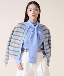 Tiara | ジオモチーフニットジャケット(カーディガン/ボレロ)