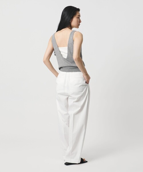 MARW UNITED ARROWS（マルゥ ユナイテッドアローズ）の「＜MARW UNITED ARROWS＞ニット ビスチェ（タンクトップ・レディース・オフホワイト/グレー系/ブラック・FREE）」の16枚目の写真