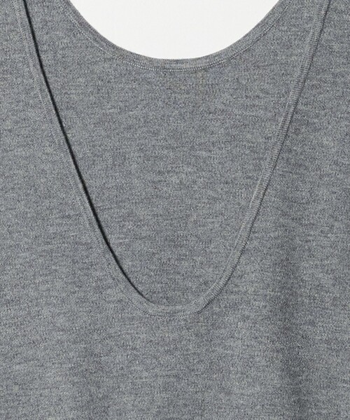 MARW UNITED ARROWS（マルゥ ユナイテッドアローズ）の「＜MARW UNITED ARROWS＞ニット ビスチェ（タンクトップ・レディース・オフホワイト/グレー系/ブラック・FREE）」の22枚目の写真