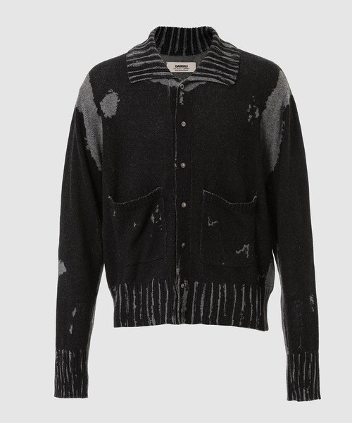 Flower Button Printed Knit Cardigan（カーディガン/ボレロ