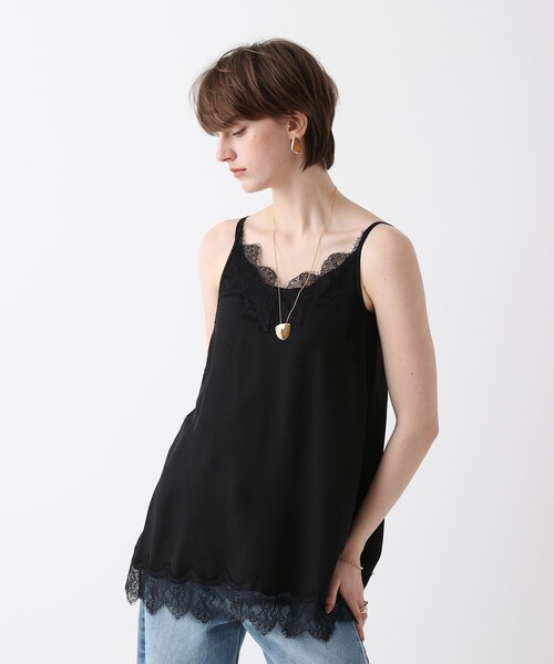 allureville(アルアバイル)の「レースキャミ(シャツ/ブラウス・レディース・オフホワイト/グレー系その他/ブラック・2)」の17枚目の写真