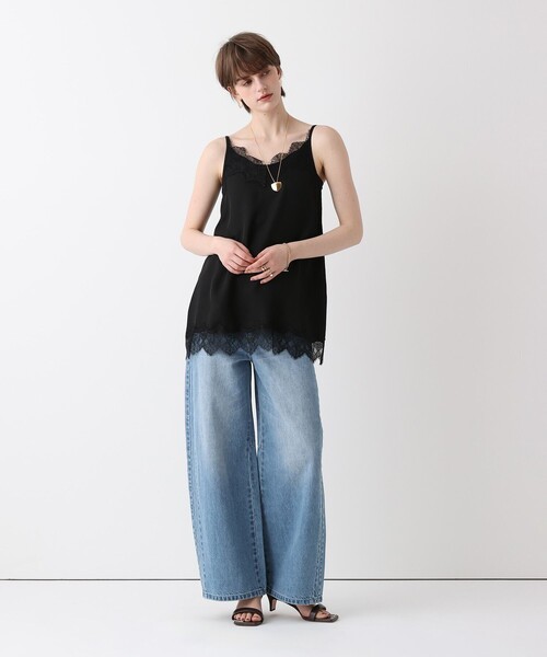 allureville(アルアバイル)の「レースキャミ(シャツ/ブラウス・レディース・オフホワイト/グレー系その他/ブラック・2)」の20枚目の写真