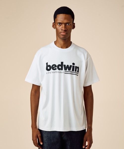 BEDWIN & THE HEARTBREAKERS(ベドウィン アンド ザ ハートブレイカーズ)の「S/S PRINTED TEE "Future Past"(Tシャツ/カットソー・メンズ・ホワイト×ブラック/ホワイト×レッド/ブラック・LARGE/MEDIUM)」の2枚目の写真