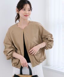 le.coeur blanc | サーブルクロスバルーンブルゾン(ブルゾン)