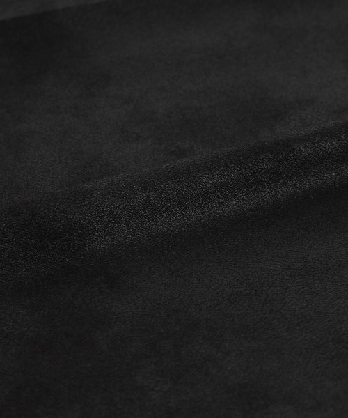 LAD MUSICIAN（ラッドミュージシャン）の「STRETCH FAUX LEATHER JERSEY STRAIGHT PANTS（スウェットパンツ・メンズ・ブラック・42/46/44）」の5枚目の写真