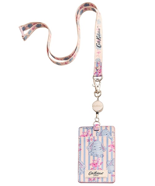 Cath Kidston(キャスキッドソン)の「ランヤード Nana The Elephant(パスケース・レディース・ブルー・FREE)」の4枚目の写真