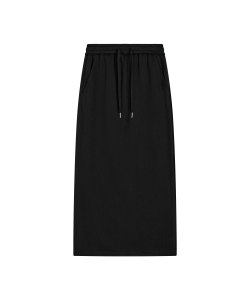 Rest&Recreation(レストアンドレクリエーション)の「SWEAT MAXI SKIRT - BLACK(スカート・レディース・その他・SMALL/MEDIUM)」の1枚目の写真