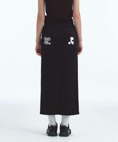 Rest&Recreation(レストアンドレクリエーション)の「SWEAT MAXI SKIRT - BLACK(スカート・レディース・その他・SMALL/MEDIUM)」の5枚目の写真