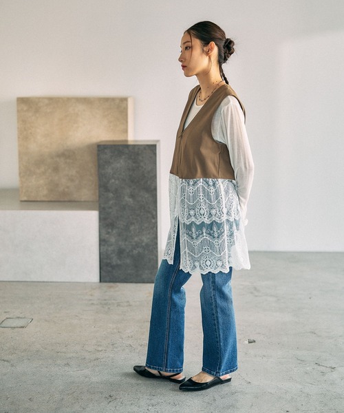 LEPSIM（レプシィム）の「ストラップミュールパンプス　647404（パンプス・レディース・シルバー/ブラック・LARGE/MEDIUM）」の5枚目の写真