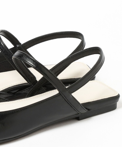 LEPSIM（レプシィム）の「ストラップミュールパンプス　647404（パンプス・レディース・シルバー/ブラック・LARGE/MEDIUM）」の17枚目の写真