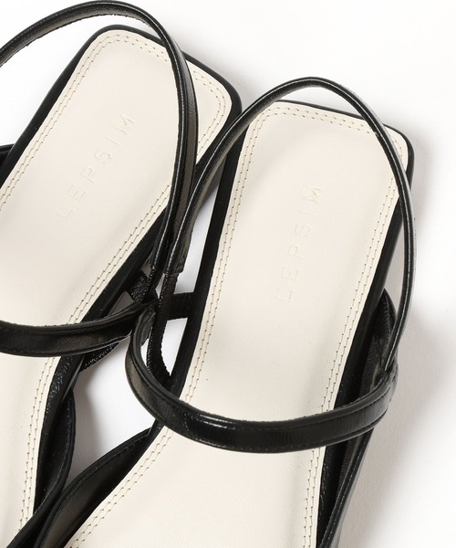 LEPSIM（レプシィム）の「ストラップミュールパンプス　647404（パンプス・レディース・シルバー/ブラック・LARGE/MEDIUM）」の19枚目の写真