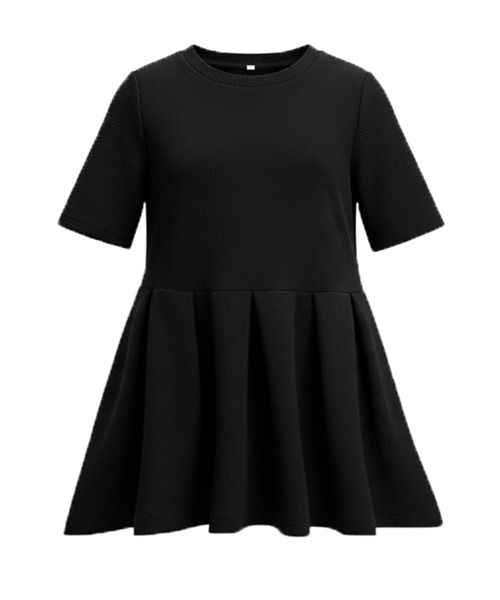 coca(coca)(コカ)の「エンボスタックチュニック(Tシャツ/カットソー・レディース・ブラック/ラベンダー・L/S/M)」の10枚目の写真