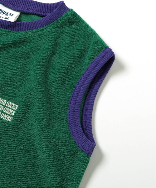 BREEZE（ブリーズ）の「【WEB限定】パイルセットアップ（セットアップ・キッズ・ネイビー/グリーン/ブラウン・140/130/120/110/100/90）」の8枚目の写真