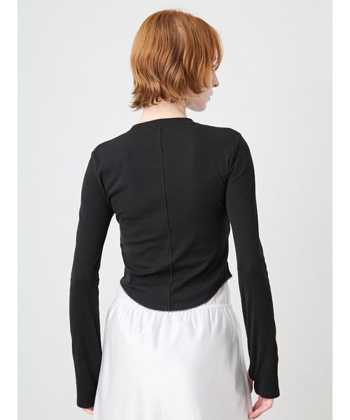 SORIN(ソリン )の「Corset Docking Top/コルセットドッキングトップ(Tシャツ/カットソー・レディース・ダークグレー/ホワイト/ブラック・38)」の9枚目の写真