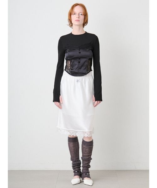 最終お値下 Sorin Corset Docking Top Corset Docking Top/コルセットドッキングトップ（Tシャツ/カットソー