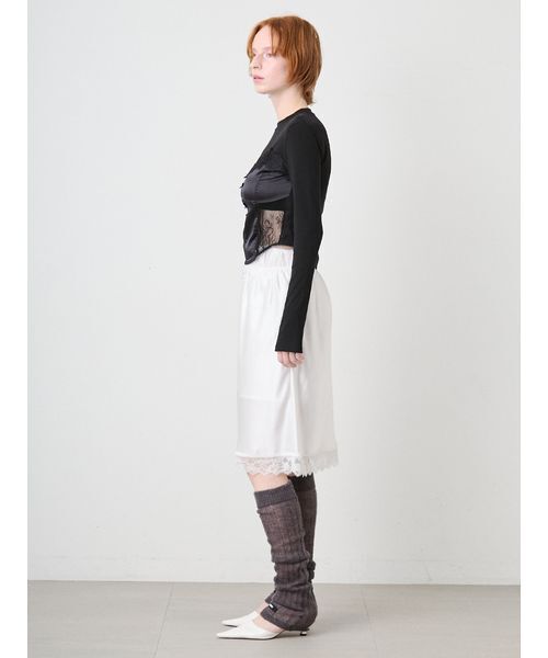SORIN(ソリン )の「Corset Docking Top/コルセットドッキングトップ(Tシャツ/カットソー・レディース・ダークグレー/ホワイト/ブラック・38)」の15枚目の写真