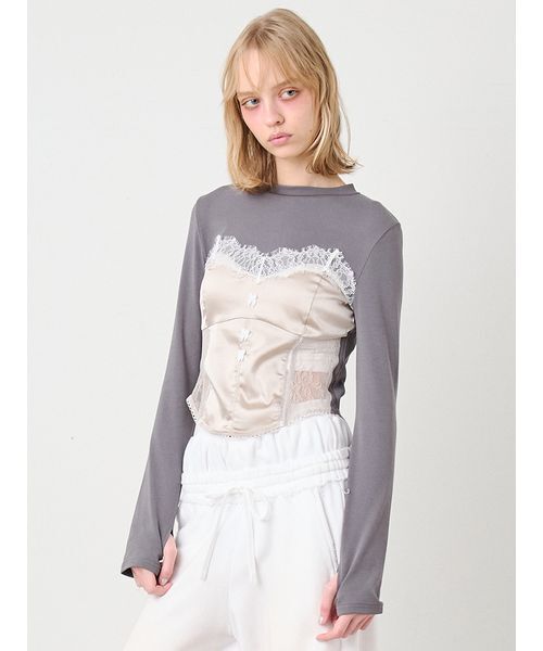 Corset Docking Top/コルセットドッキングトップ（Tシャツ/カットソー