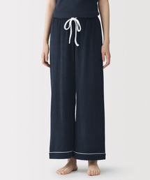 無印良品（ムジルシリョウヒン）の「婦人　着るタオル　両面パイル　ロングパンツ（ルームウェア/パジャマ）」