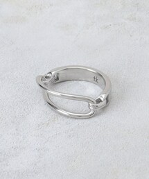 tk.TAKEO KIKUCHI（ティーケータケオキクチ）の「ステンレスボールドリング（リング）」