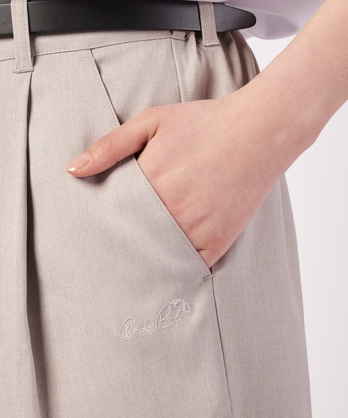 Arnold Palmer(アーノルドパーマー)の「リネンライク ワイド ストレートパンツ(その他パンツ・レディース・グレー/ブラック/ベージュ・L/M/S)」の11枚目の写真
