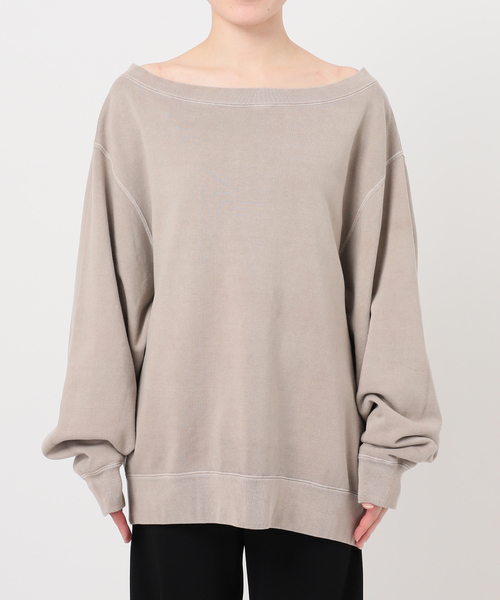 EVERYDAY I LIKE.(エヴリディアイライク)の「*ヴィンテージオフショルダープルオーバー(Tシャツ/カットソー・レディース・ベージュ/ブラック系その他・FREE)」の20枚目の写真