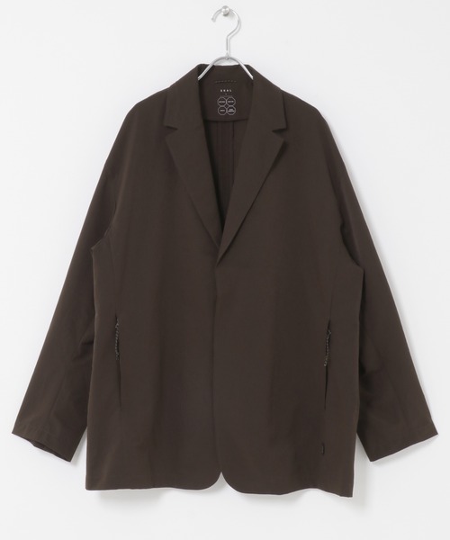 EKAL（エカル）の「DOT AIR JACKET（その他アウター・メンズ・ブラック/ブラウン/ネイビー・LARGE/MEDIUM）」の6枚目の写真