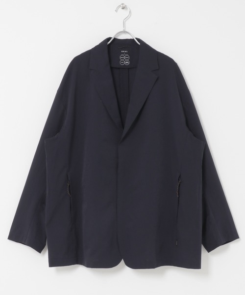 EKAL（エカル）の「DOT AIR JACKET（その他アウター・メンズ・ブラック/ブラウン/ネイビー・LARGE/MEDIUM）」の8枚目の写真