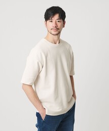 【WEB限定 WARDROBE SMART】エアリー カノコ カットソー【抗菌防臭・UVカット】