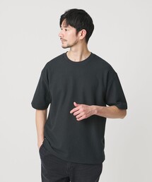 【WEB限定 WARDROBE SMART】エアリー カノコ カットソー【抗菌防臭・UVカット】