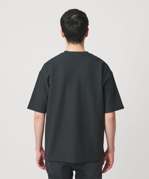 BEAUTY&YOUTH UNITED ARROWS(ビューティーアンドユースユナイテッドアローズ)の「【WEB限定 WARDROBE SMART】エアリー カノコ カットソー【抗菌防臭・UVカット】(Tシャツ/カットソー・メンズ・ライトグレー/オフホワイト/ダークグレー/ブラック・XL/L/M/S)」の20枚目の写真