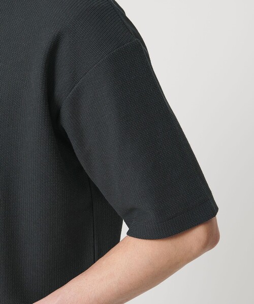BEAUTY&YOUTH UNITED ARROWS(ビューティーアンドユースユナイテッドアローズ)の「【WEB限定 WARDROBE SMART】エアリー カノコ カットソー【抗菌防臭・UVカット】(Tシャツ/カットソー・メンズ・ライトグレー/オフホワイト/ダークグレー/ブラック・XL/L/M/S)」の22枚目の写真