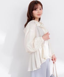 PROPORTION BODY DRESSING（プロポーションボディドレッシング）の「シアーペプラムブルゾン   1216155400（テーラードジャケット）」