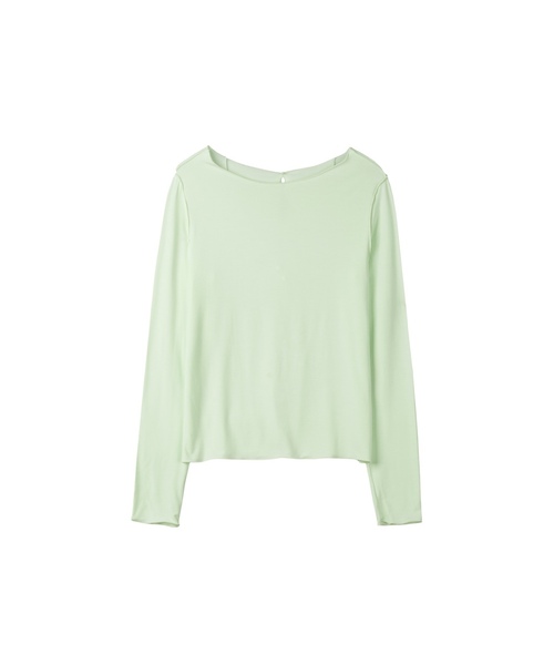 LETOILE(レトワール)の「レイヤードロングスリーブTシャツ(Tシャツ/カットソー・レディース・Beige/ミント/イエロー・FREE)」の3枚目の写真