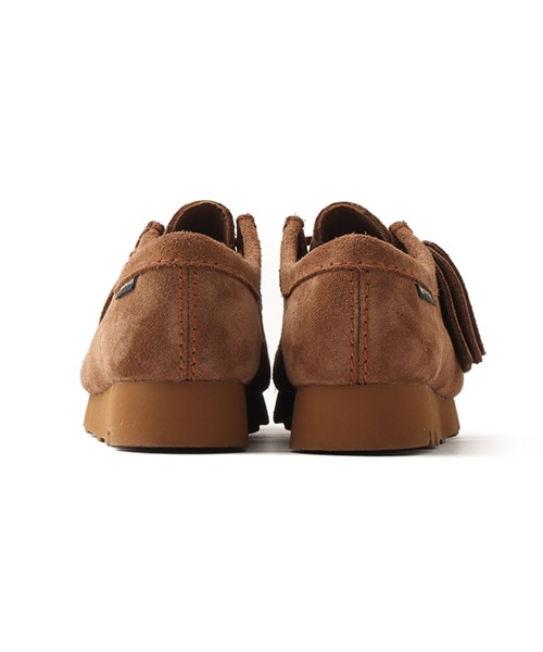 Clarks（クラークス）の「Clarks Wallabee.GTX / クラークス ワラビーGTX（ブーツ・レディース・ブラウン・25.0cm/24.5cm/24.0cm/23.5cm/23.0cm）」の2枚目の写真