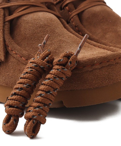 Clarks（クラークス）の「Clarks Wallabee.GTX / クラークス ワラビーGTX（ブーツ・レディース・ブラウン・25.0cm/24.5cm/24.0cm/23.5cm/23.0cm）」の3枚目の写真