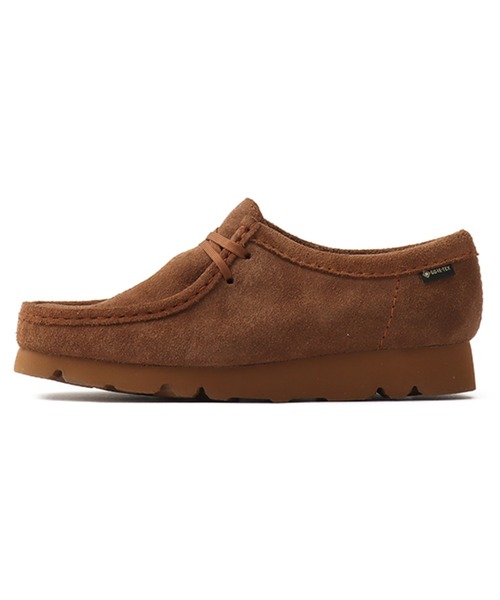 Clarks（クラークス）の「Clarks Wallabee.GTX / クラークス ワラビーGTX（ブーツ・レディース・ブラウン・25.0cm/24.5cm/24.0cm/23.5cm/23.0cm）」の4枚目の写真