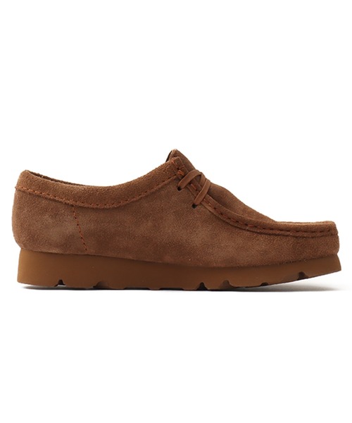 Clarks（クラークス）の「Clarks Wallabee.GTX / クラークス ワラビーGTX（ブーツ・レディース・ブラウン・25.0cm/24.5cm/24.0cm/23.5cm/23.0cm）」の5枚目の写真