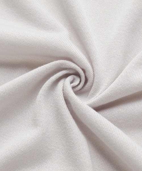 CROSS FUNCTION(クロスファンクション)の「《洗える》エブ楽 シアーVネックロングカーディガン【CROSS FUNCTION/クロスファンクション】(カーディガン/ボレロ・レディース・ブラック/オフホワイト/ネイビー/ライトグレー・M/L/LL)」の6枚目の写真