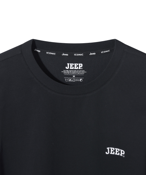 JEEP（ジープ）の「[2PACK]アスキンクールエアグラムノースリーブTシャツ（JR5TSU054BK）（Tシャツ/カットソー・レディース・ホワイト・SMALL/MEDIUM/LARGE/2XL）」の4枚目の写真