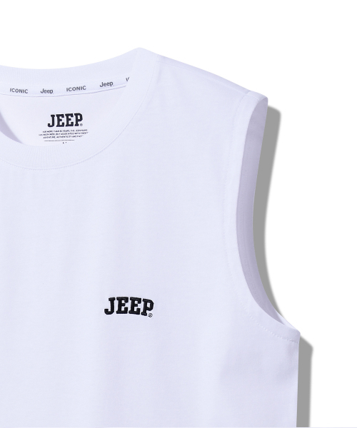 JEEP（ジープ）の「[2PACK]アスキンクールエアグラムノースリーブTシャツ（JR5TSU054BK）（Tシャツ/カットソー・レディース・ホワイト・SMALL/MEDIUM/LARGE/2XL）」の10枚目の写真