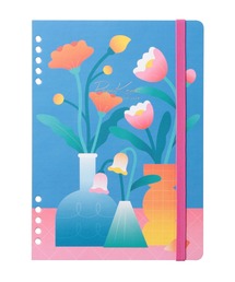 PapiKnot（パピノット）の「パピノット ゴム付きカバー・柄・A5（手帳/メモ帳）」