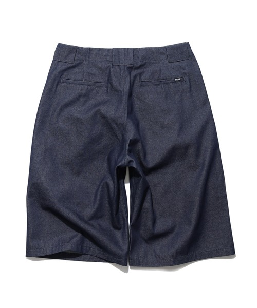 SILAS(サイラス)の「SHORT BAGGY DENIM PANTS(デニムパンツ・メンズ・ライトブルー/インディゴブルー・M/L)」の4枚目の写真